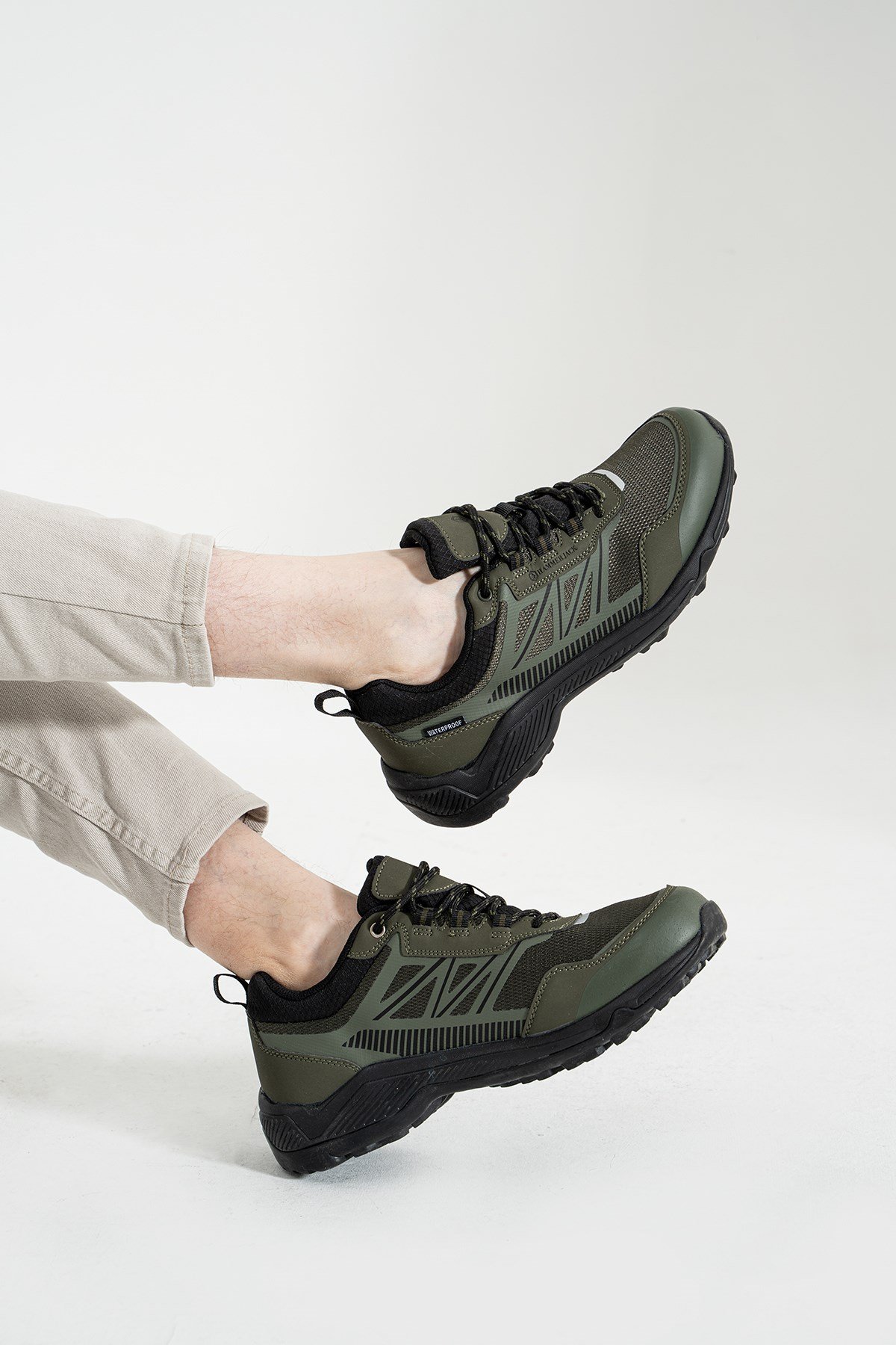 Hammer Jack Bongo Outdoor Su Geçirmez Haki Erkek Ayakkabı 