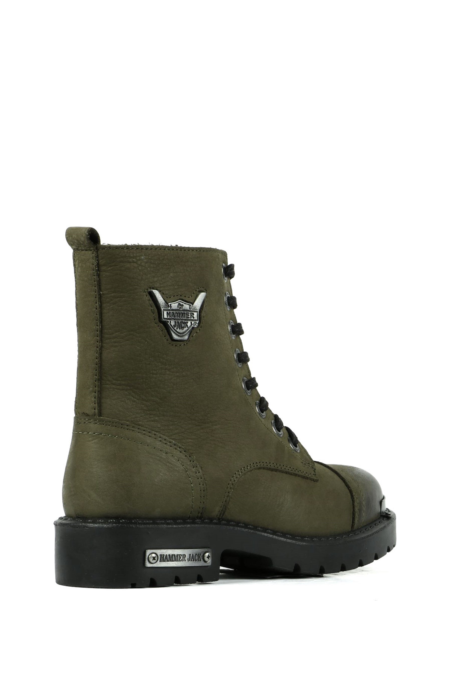 Hammer Jack Haki Nubuk Kadın Bot