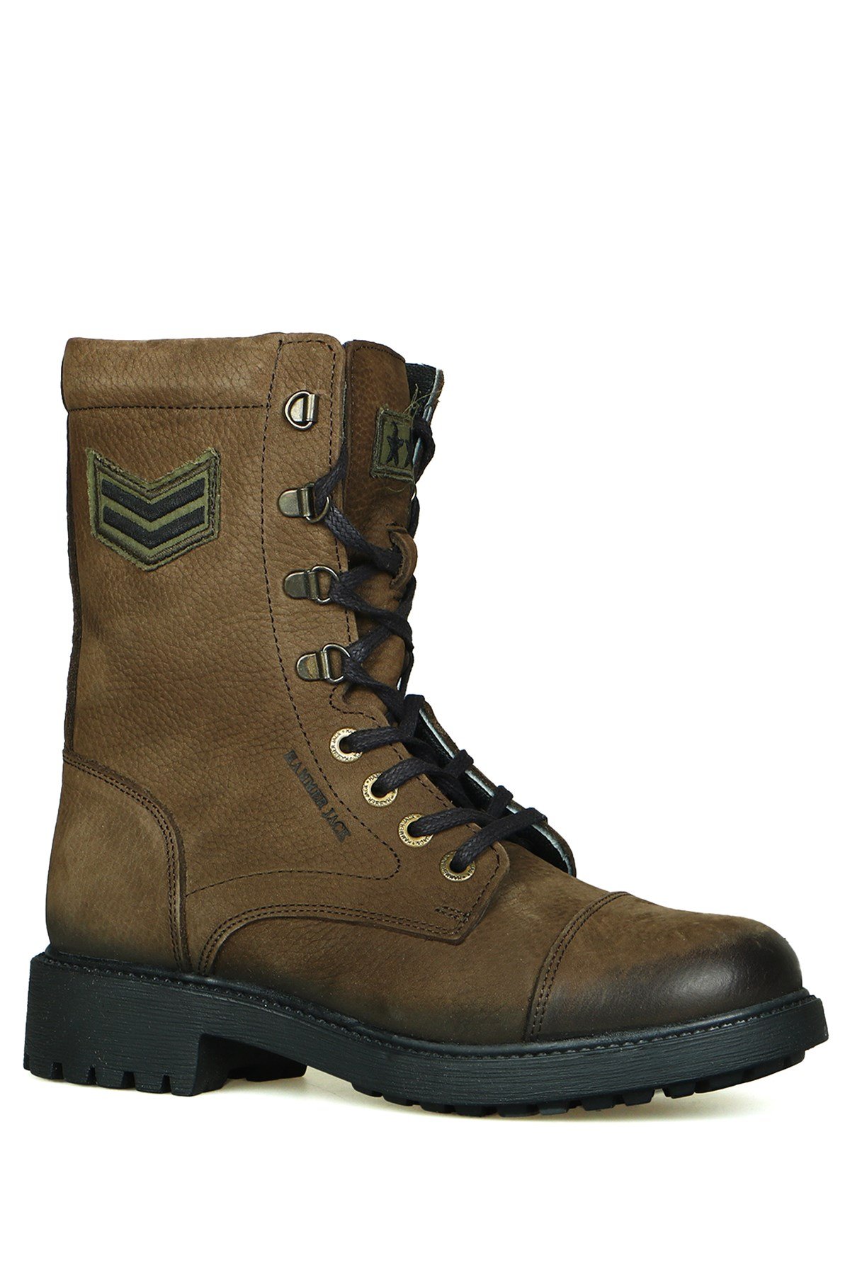 Hammer Jack Garson Hakiki Deri  Haki Yıkama Nubuk Outdoor Kadın Bot