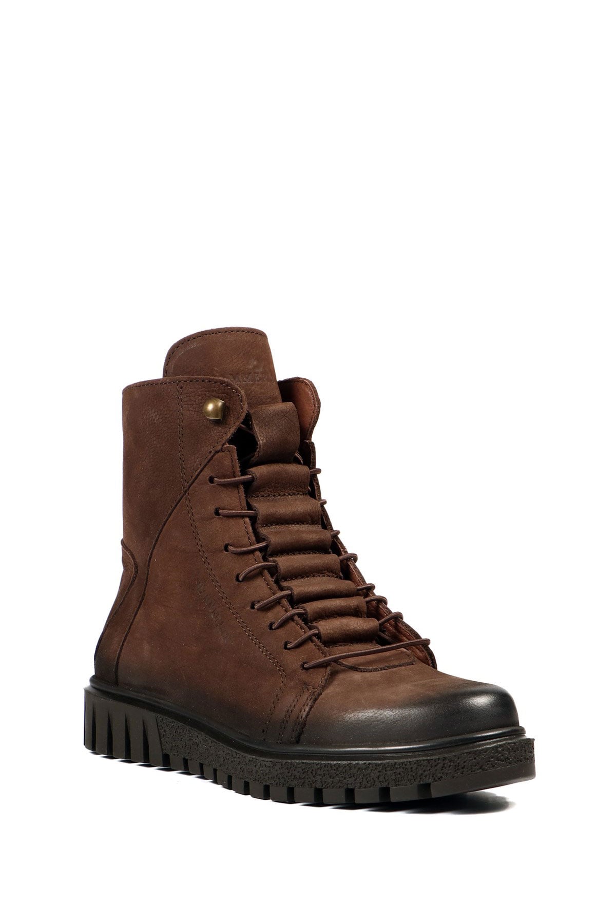 Hammer Jack Hakiki Deri  Kahve İnce Ykm Nubuk Kadın Bot