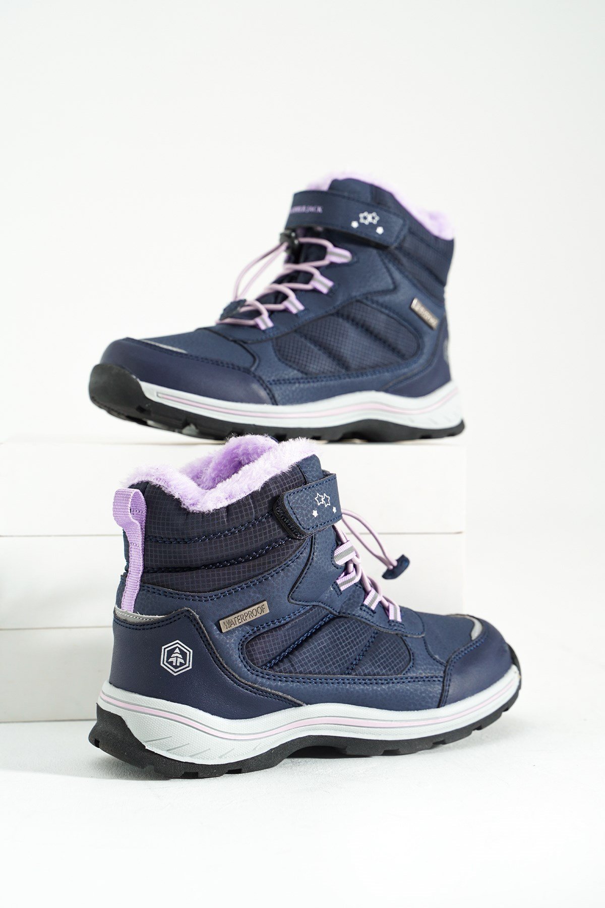 Hammer Jack Moreno Su Geçirmez Lacivert Outdoor Çocuk Bot 