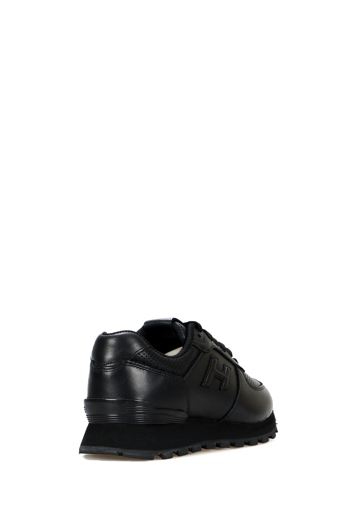 Hammer Jack Peru Hakiki Deri Siyah Kadın Ayakkabı 