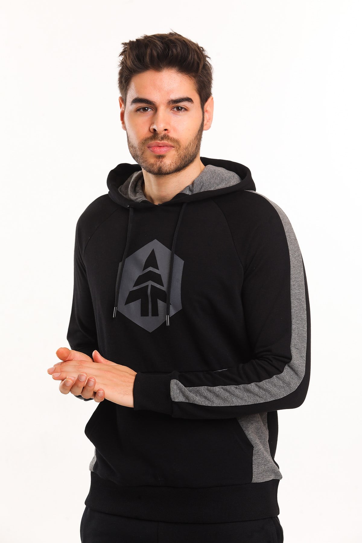 Hammer Jack Marten Siyah Erkek Sweatshirt