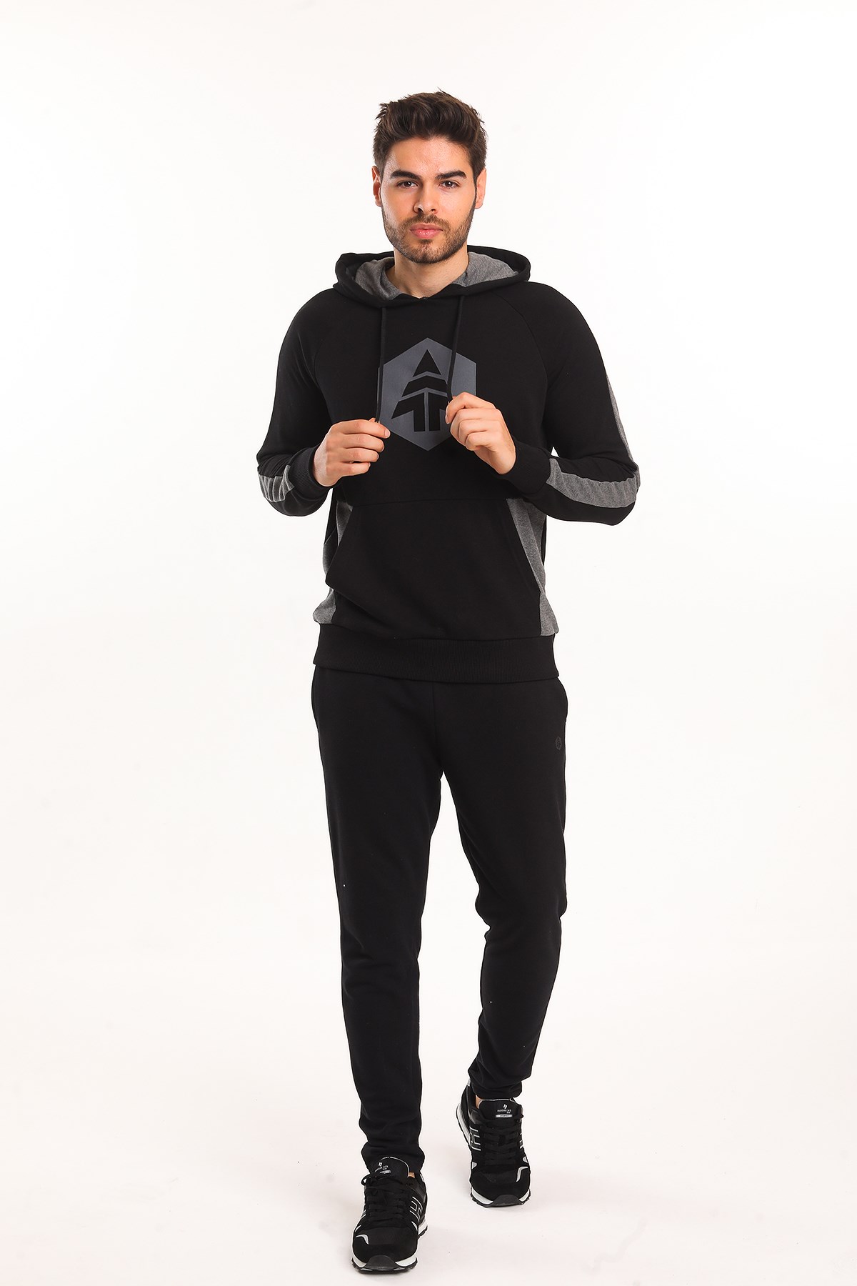 Hammer Jack Marten Siyah Erkek Sweatshirt