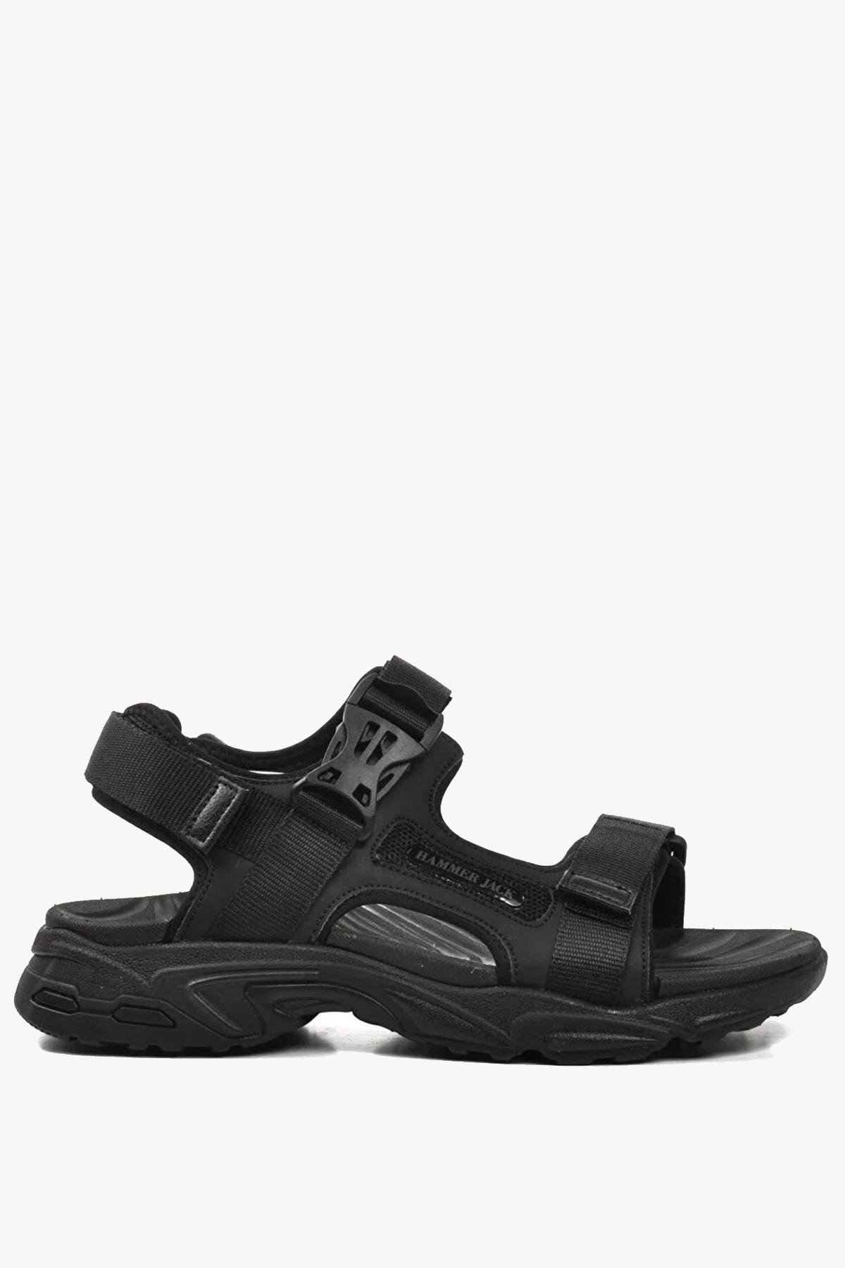 Hammer Jack Olsey Siyah Erkek Sandalet