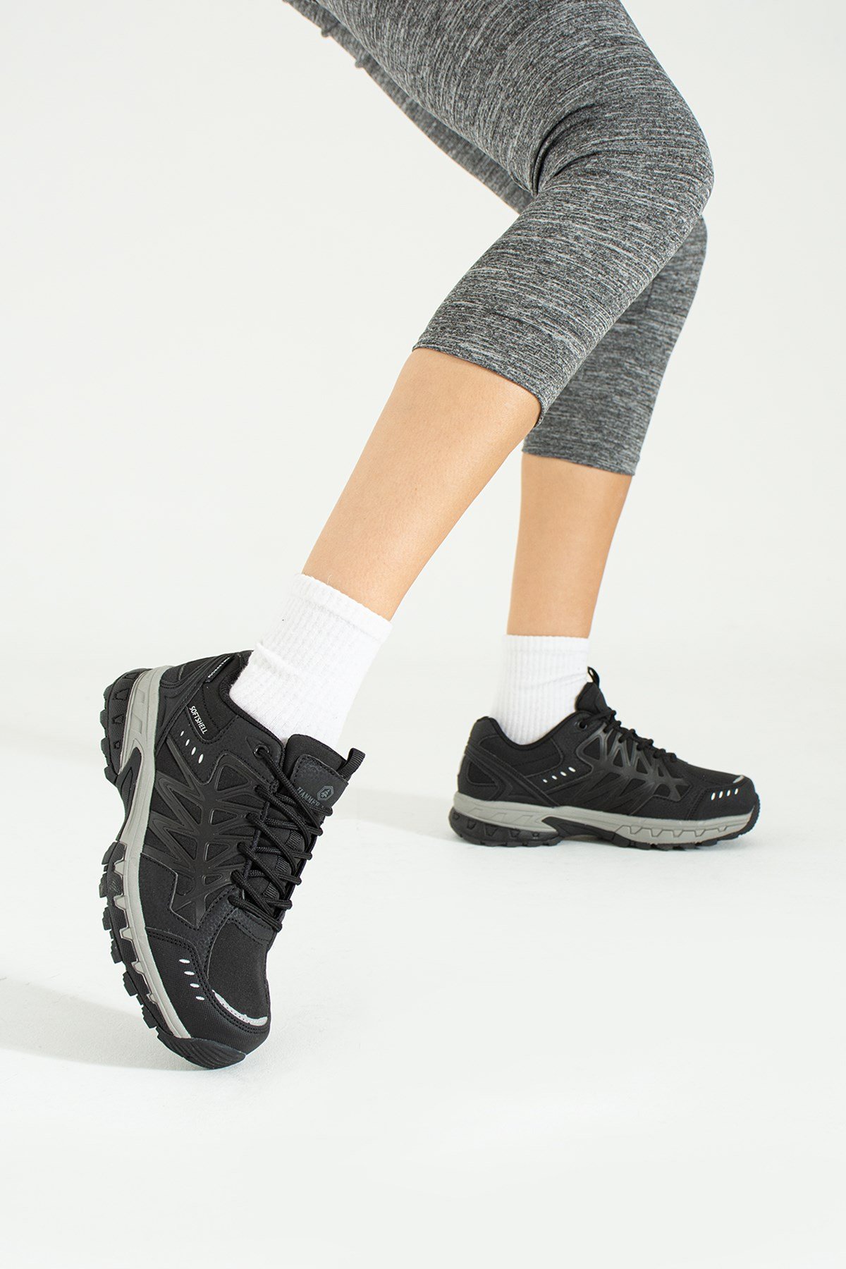 Hammer Jack Pablo Siyah-K.Gri Outdoor Kadın Ayakkabı 