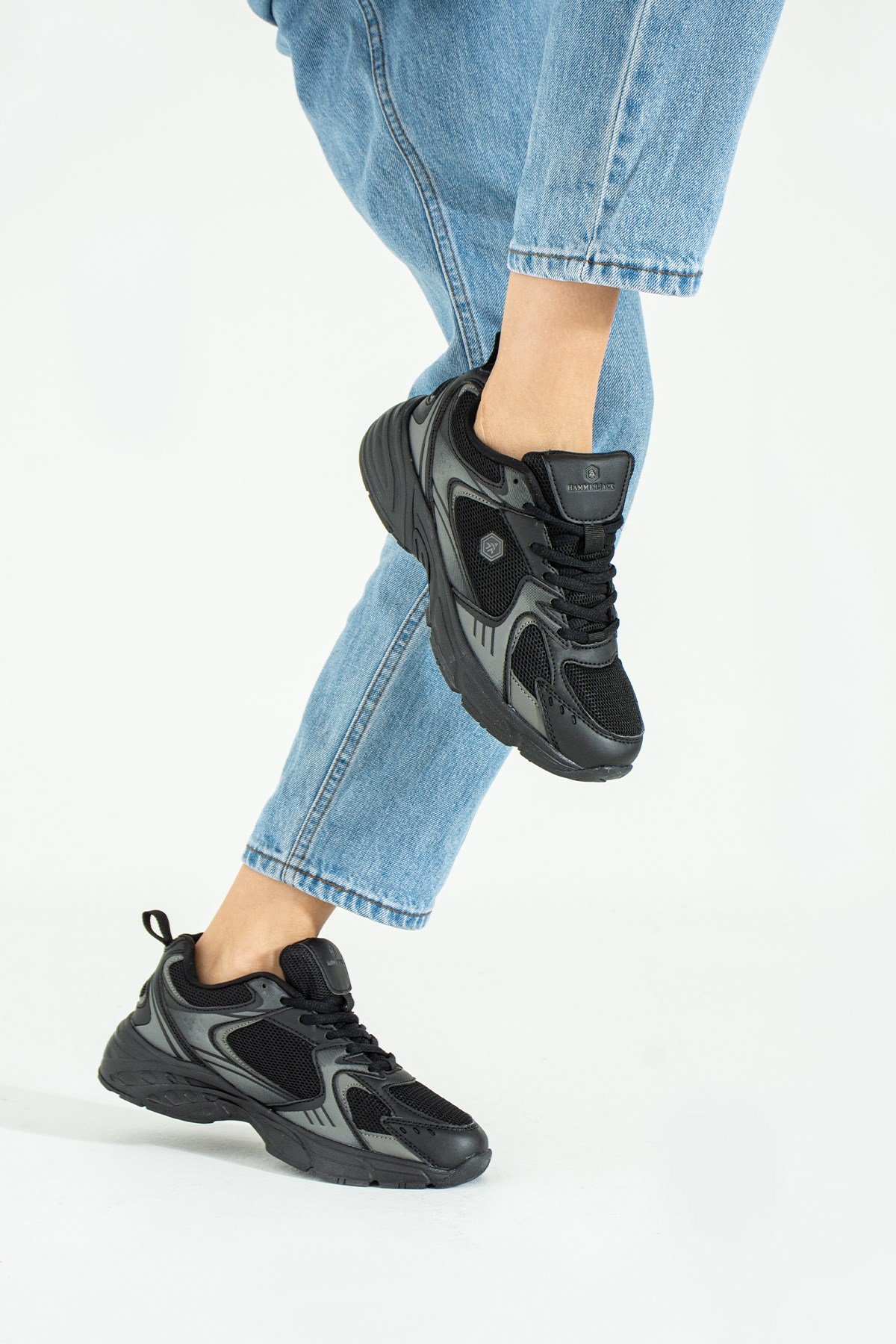 Hammer Jack Songa Siyah Kadın Spor Ayakkabı 