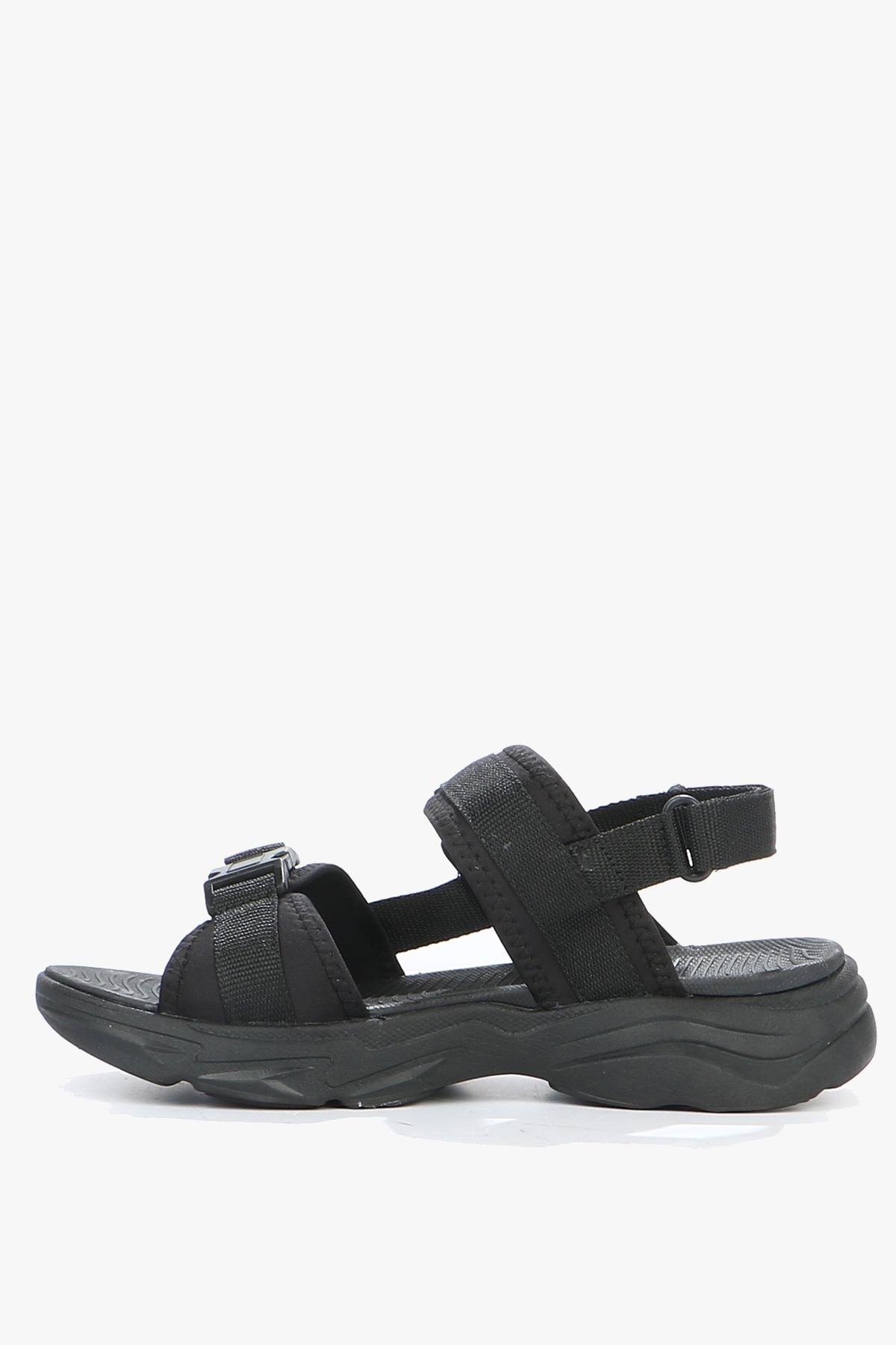 Hammer Jack Ladis Siyah Kadın Sandalet