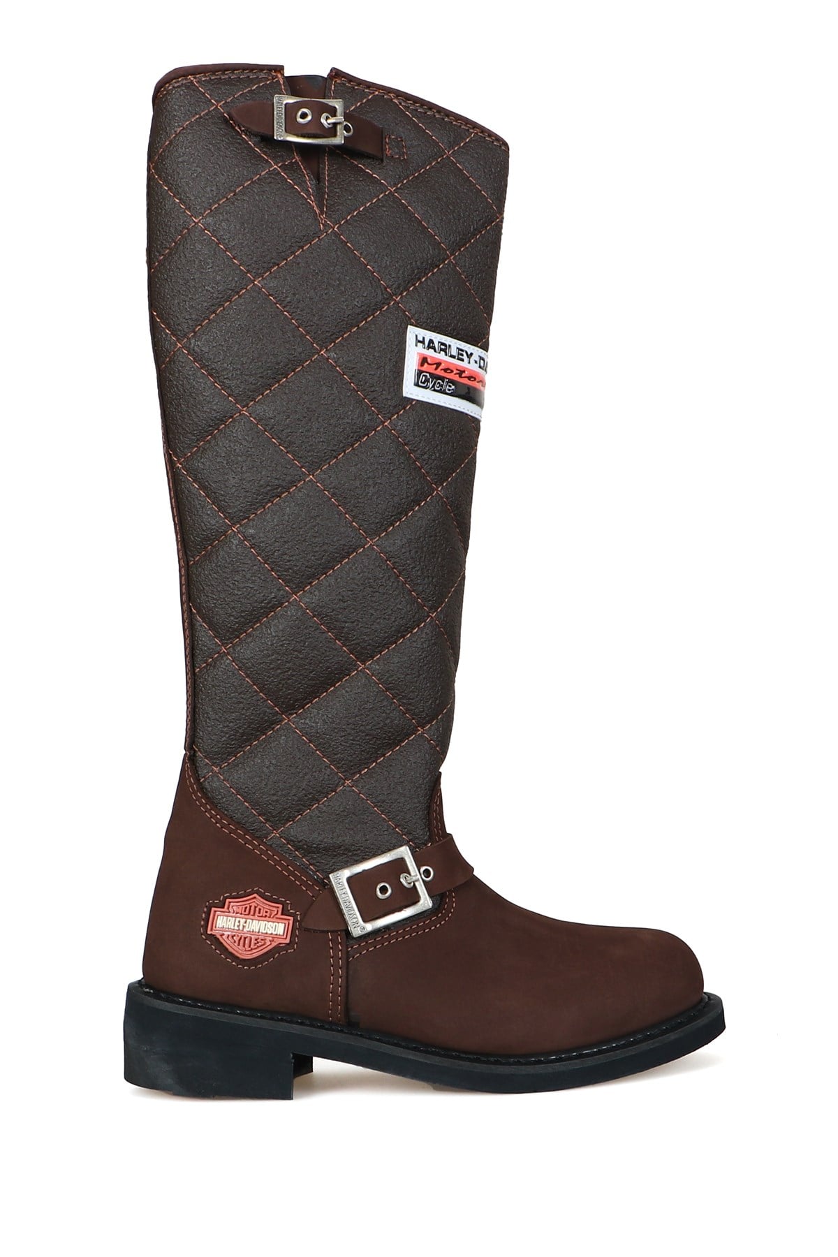 Harley-Davidson Loconia Hi 646 Dark Brown Nubuk Kadın Çizme