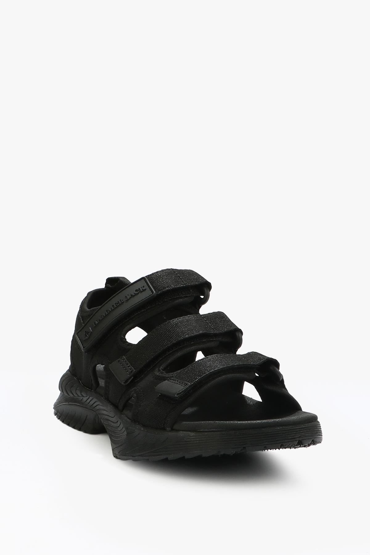 Hammerjack Anson Siyah Kadın Sandalet