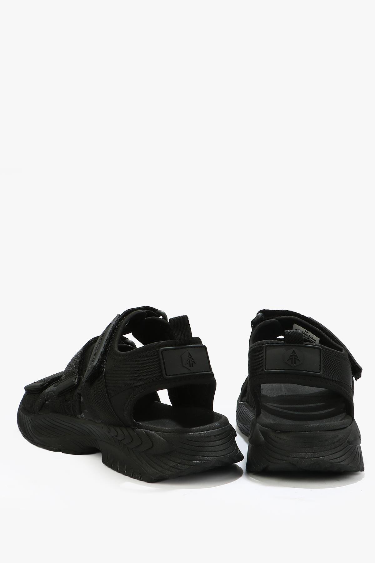 Hammerjack Anson Siyah Kadın Sandalet