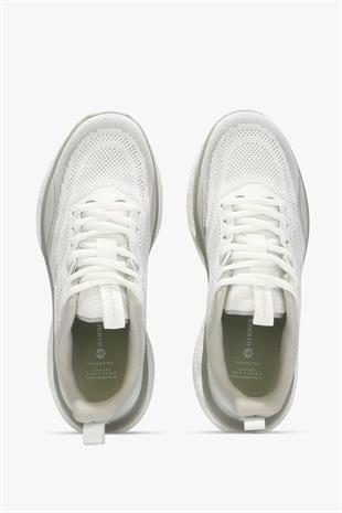 Hammerjack Miguel Beyaz - Açık Gri Kadın Spor Ayakkabı