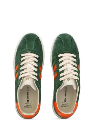 Hammerjack Bachata Yeşil Süet - Turuncu Erkek Günlük Ayakkabı