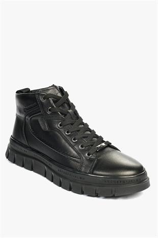 Hammer Jack Hakiki Deri Derry Siyah Erkek Bot