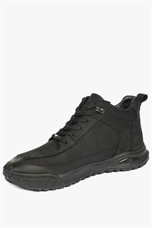 Hammer Jack Hakiki Deri Gustavo Siyah Torje Erkek Bot