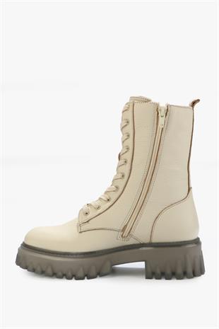 Hammerjack Sherly Bej Deer Floter Kadın Bot