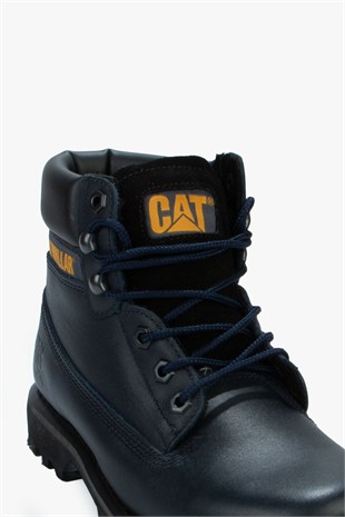 Caterpillar Colorado Lacivert Yağlı Deri Erkek Bot