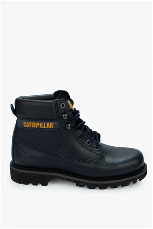 Caterpillar Colorado Lacivert Yağlı Deri Erkek Bot