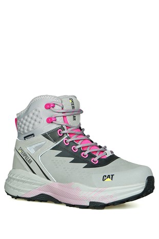 Caterpıllar Gri Pembe Outdoor Su Geçirmez Kadın Bot 