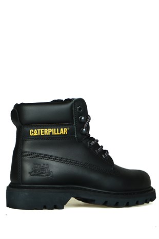 Caterpillar Colorado Siyah Deri Kadın Bot 
