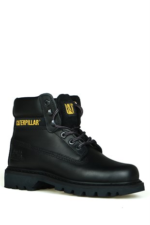 Caterpillar Colorado Siyah Deri Kadın Bot 