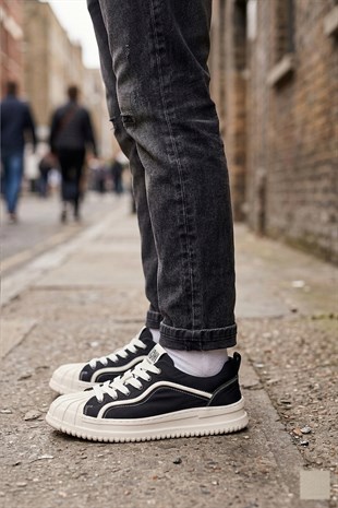 Hammer Jack Otte Erkek Siyah Günlük Ayakkabı