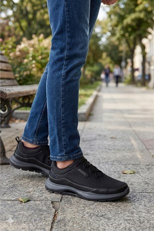 Hammer Jack Rafa Erkek Siyah Günlük Ayakkabı
