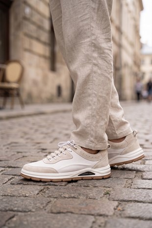 Hammer Jack Torto Beyaz Süed Erkek Günlük Ayakkabı