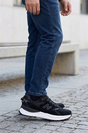 Hammerjack Peru Premium Açık Siyah Erkek Spor Ayakkabı
