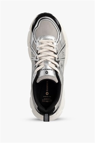 Hammer Jack Florian Erkek Gümüş Siyah Spor Ayakkabı