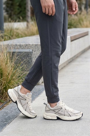 Hammer Jack Florian Erkek Beyaz Siyah Spor Ayakkabı