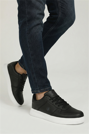 Hammer Jack Gasella Erkek Siyah Spor Ayakkabı