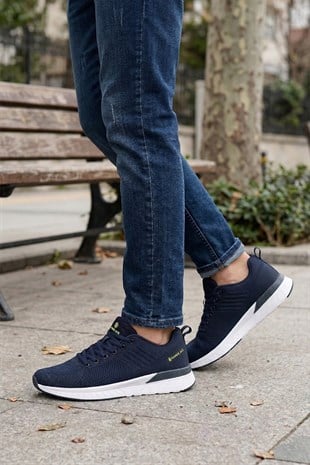 Hammer Jack Manaus Lacivert Yeşil Erkek Spor Ayakkabı