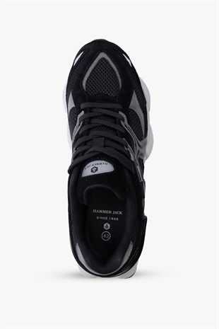 Hammer Jack Rene Erkek Siyah Süet Spor Ayakkabı