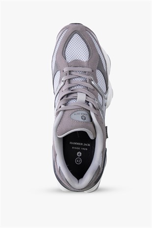 Hammer Jack Rene Erkek Çimeni Gri Süet Spor Ayakkabı