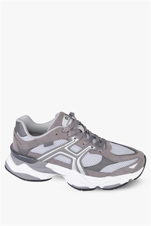 Hammer Jack Rene Erkek Çimeni Gri Süet Spor Ayakkabı