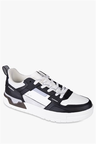 Hammer Jack Soprano Beyaz Siyah Erkek Spor Ayakkabı