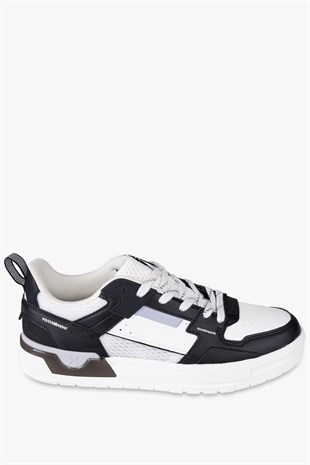 Hammer Jack Soprano Beyaz Siyah Erkek Spor Ayakkabı