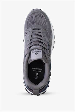 Hammerjack Peru Premium Gri Lacivert Erkek Spor Ayakkabı