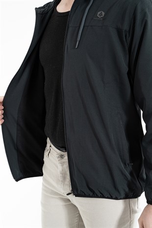 Hammer Jack Aleron Antrasit Erkek Fermuarlı Eşofman Üst 