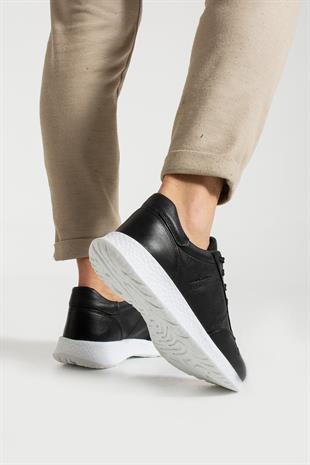 Hammer Jack Baley Hakiki Deri Siyah-Beyaz  Bosphorus Erkek Spor Ayakkabı