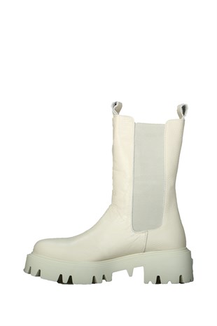 Hammer Jack Lenka Hakiki Deri Bej Outdoor Kadın Bot