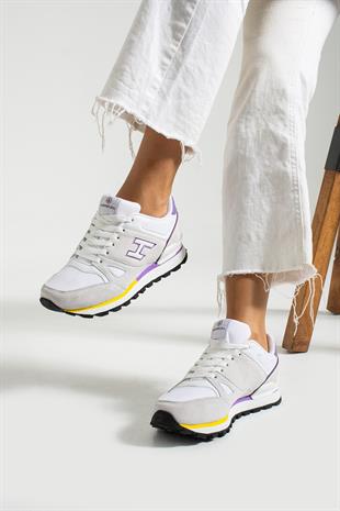 Hammer Jack Paraguay Beyaz Kadın Spor Ayakkabı 