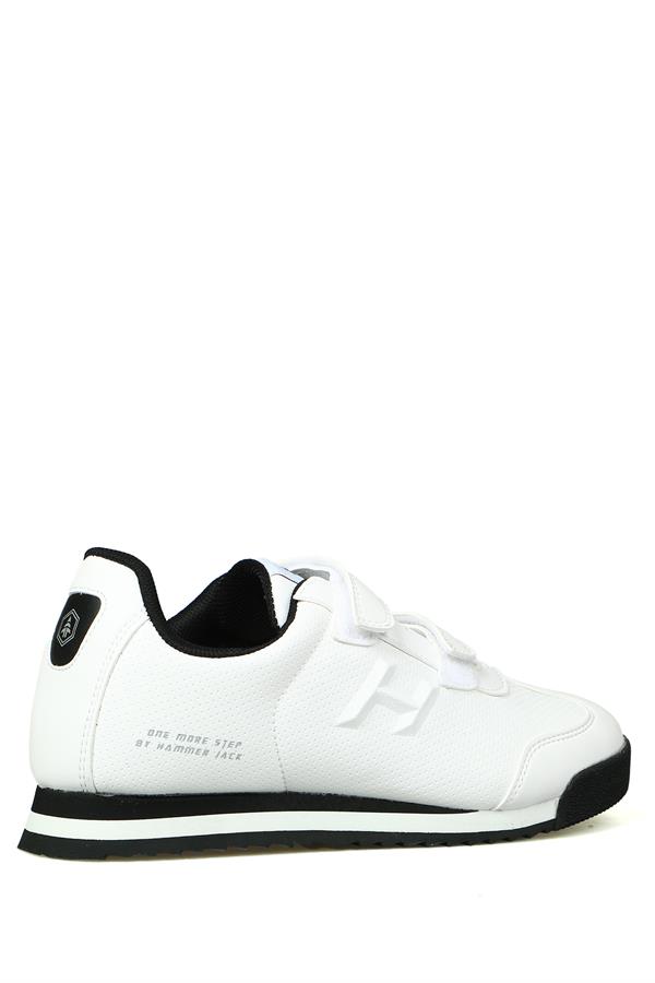 Hammer Jack Pico Beyaz Kadın Cırtlı Ayakkabı 