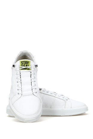 Hammer Jack Basel Hakiki Deri Beyaz Toscana Erkek Günlük Ayakkabı 