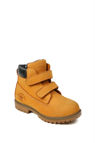 Hammer Jack Sarı Nubuk Çocuk Ayakkabı 