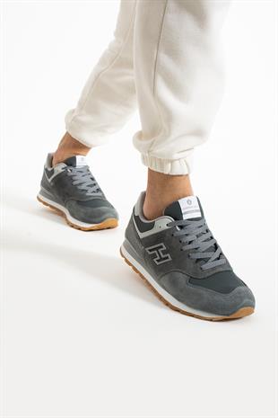 Hammer Jack Chile Hakiki Deri Meet Gri-Krep Erkek Spor Ayakkabı 