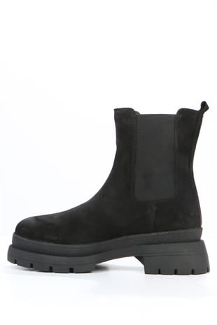 Hammer Jack Cristina Siyah Hakiki Deri Outdoor Kadın Bot