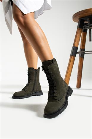 Hammer Jack Paulina Asfalt Kadın Bot 