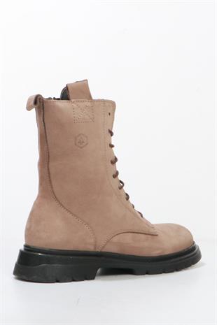 Hammer Jack Paulina Hakiki Deri Kum Kadın Bot 